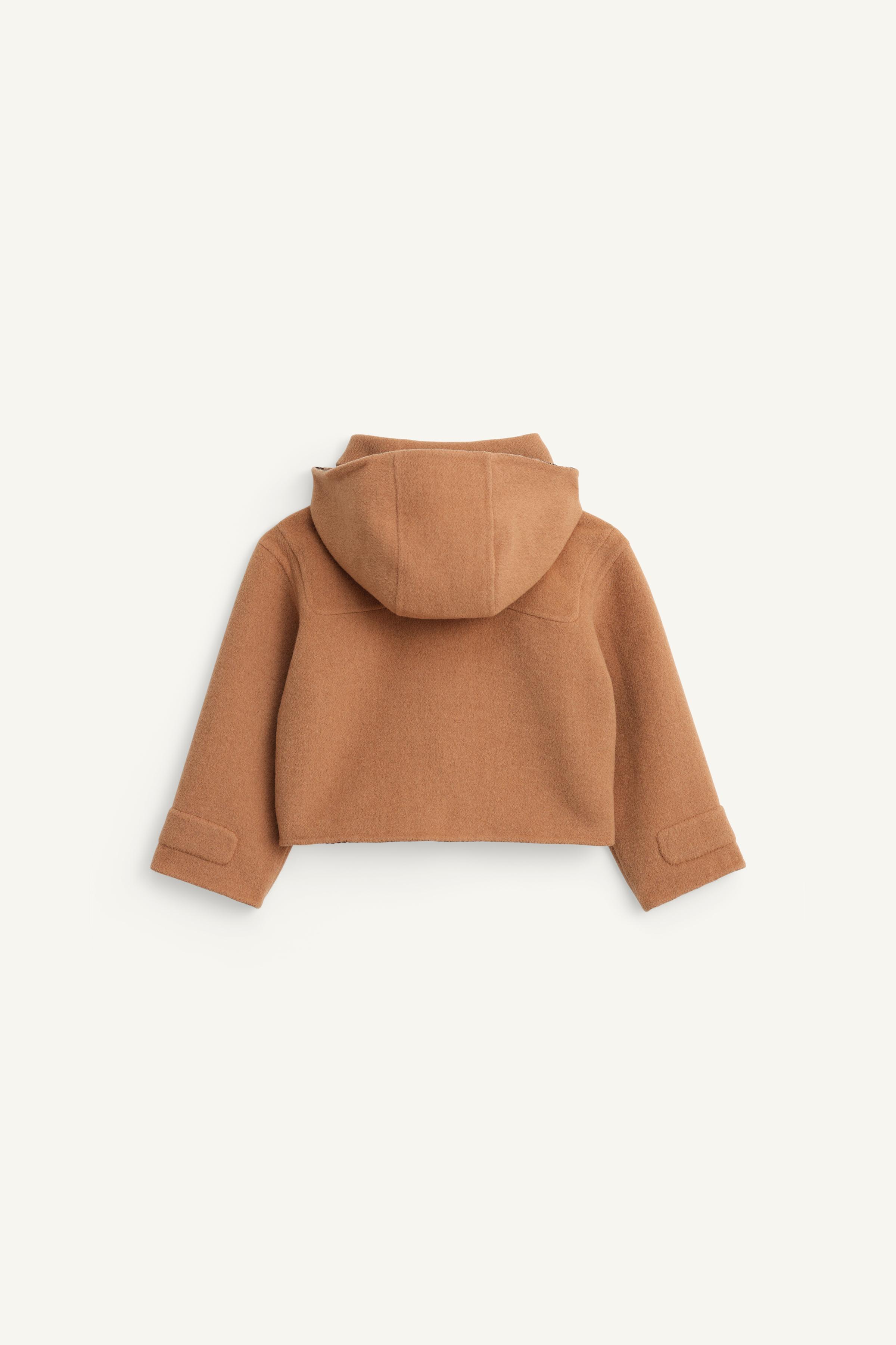 LIMITED EDITION SHORT WOOL BLEND DUFFLE COAT